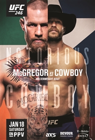 UFC 246: McGregor vs Cowboy
